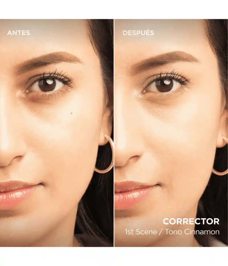 Corrector Liquido 1st Scene Atenea - Cinnamon Tono 6