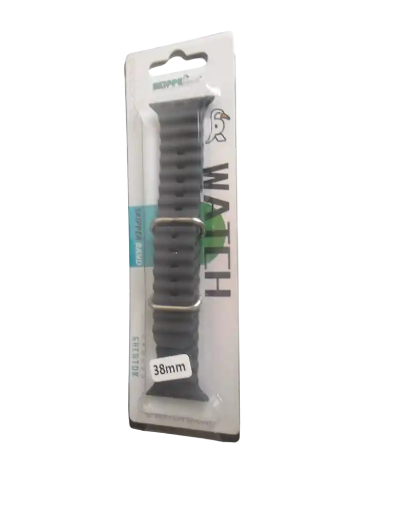 Pulso Correa Silicona Iphone Smartwatch Azul Oscuro Talla 38 Mm