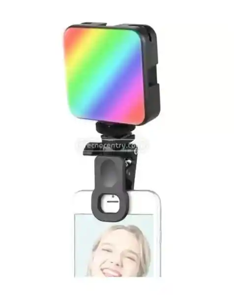 Luz Led Rgb Recargable Mj-88