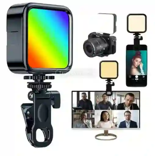 Luz Led Rgb Recargable Mj-88