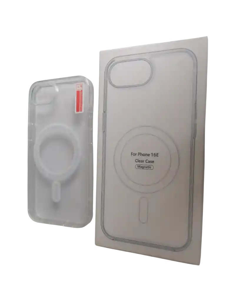 Forro Acrilico Magsafe Transparente Iphone 16e