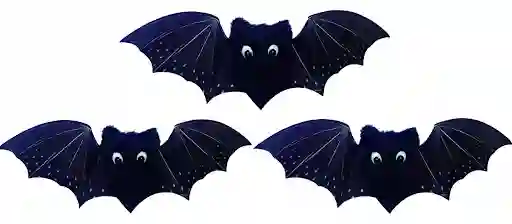 Hallo Murcielago Papel Peluche Pqñ Ptex3 A139