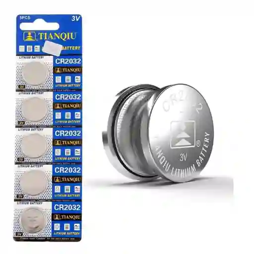 Bateria Pila Litio Especializada Boton Cr2032 X5