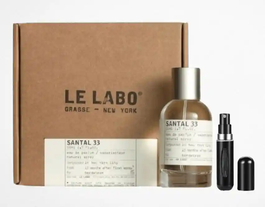 Santal 33 1.1 + Perfumero | Fragancia Amaderada Aromática Atalcada Para Caballero