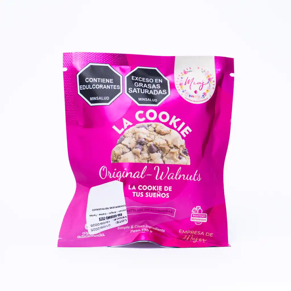Galleta Original Walnuts. Mias