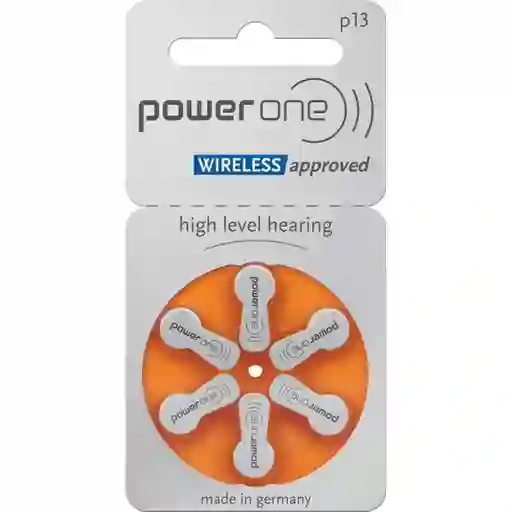 Bateria Boton Audífonos Pila P13 1.45v X 6