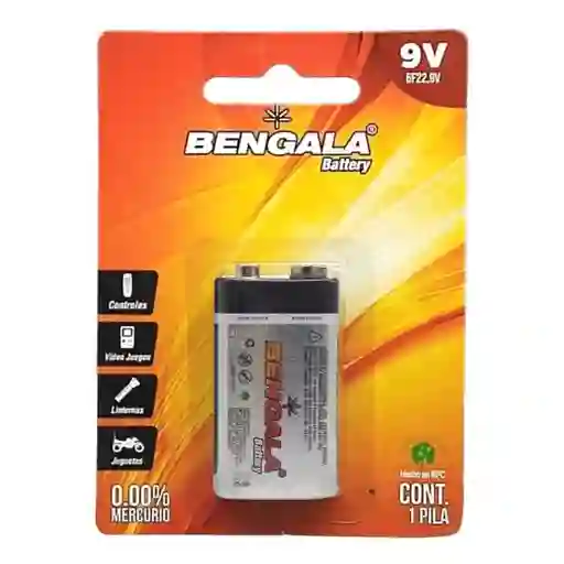 Bateria Pila Cuadrada 9v X1
