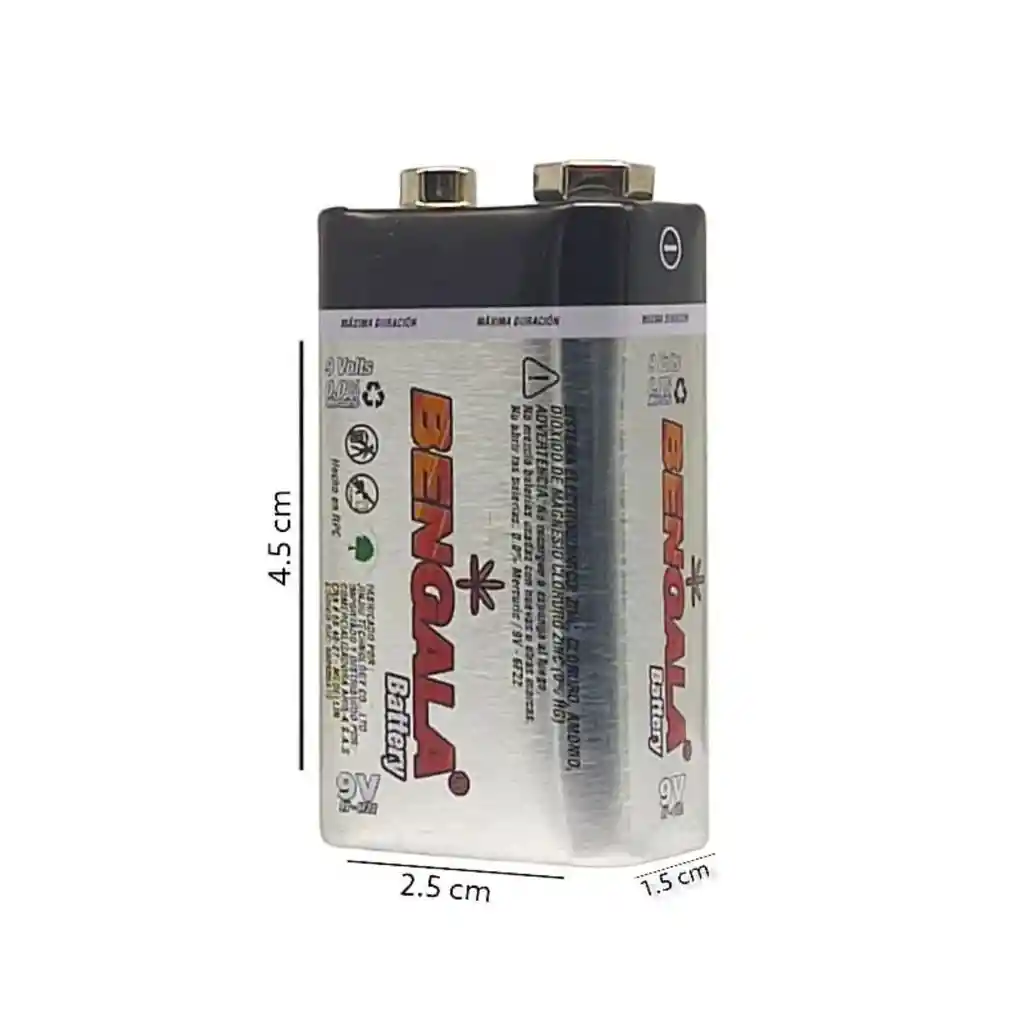 Bateria Pila Cuadrada 9v X1
