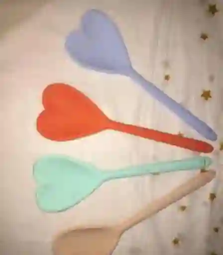 Cucharas De Cocina Con Forma De Corazón