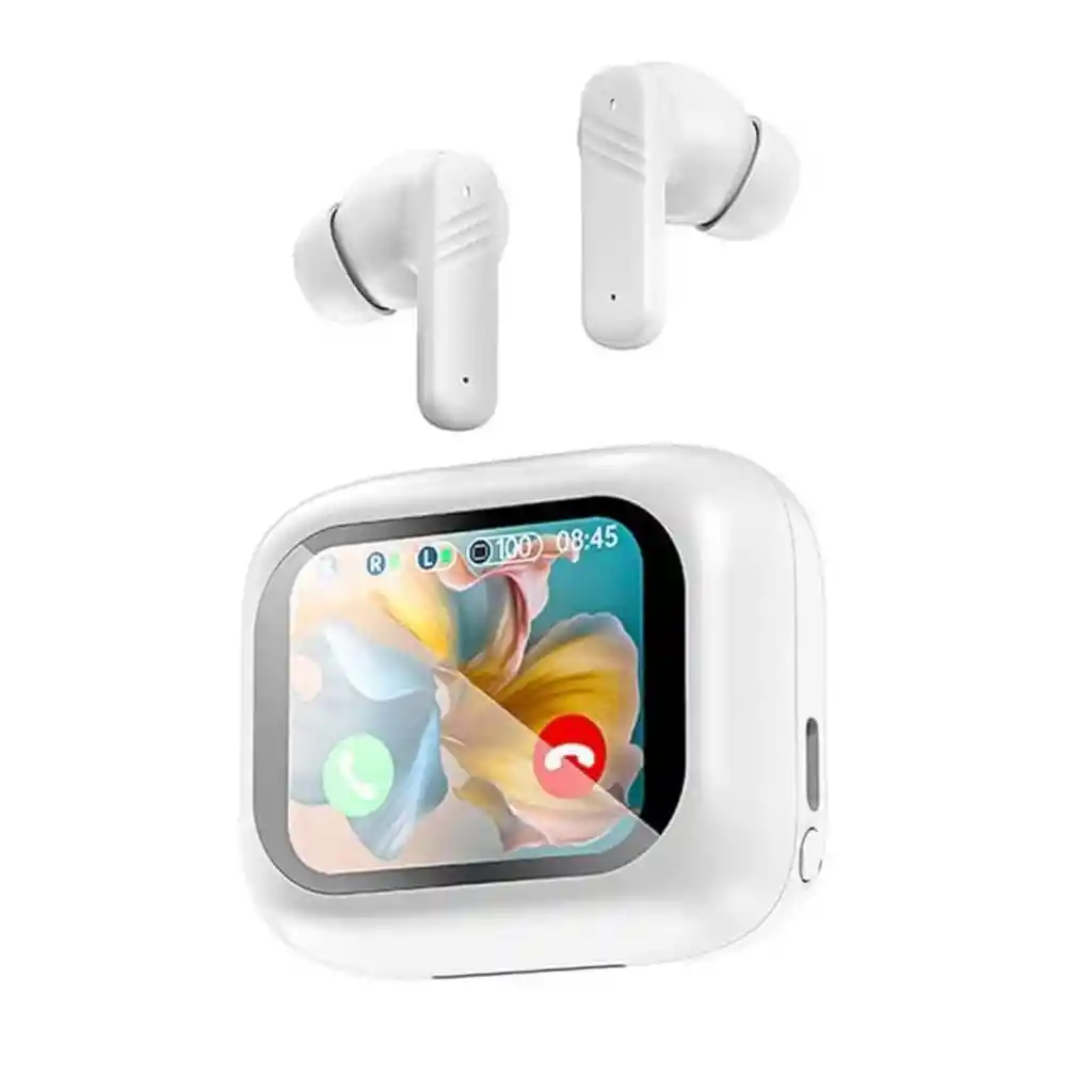 Audífonos Inalámbricos Sgs Airpods Modelo Tour Plus Blancos