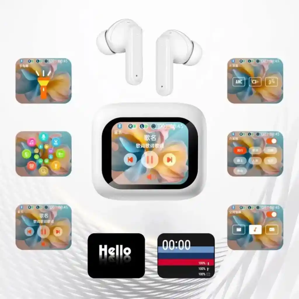 Audífonos Inalámbricos Sgs Airpods Modelo Tour Plus Blancos