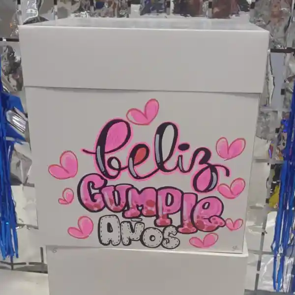 Caja De Regalo Kraft