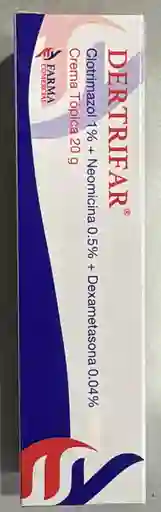 Dertrifar Clotrimazol 1% + Neomicina 0.05% + Dexametasona 0.04%