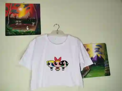 Camiseta Estampada Para Dama