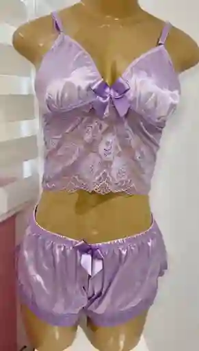 Pijama Satin Hilitos