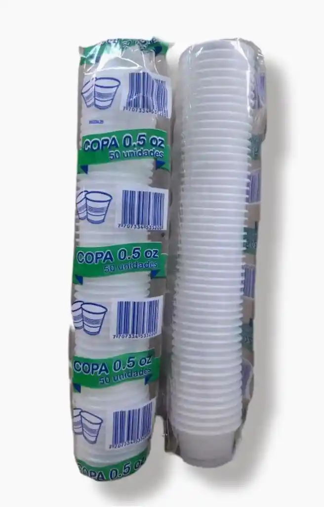 Copa Salsera 0.5 Oz Con Tapa X 50 Und