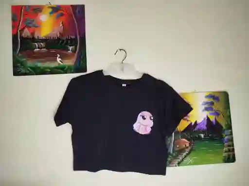 Camiseta Estampada Para Dama