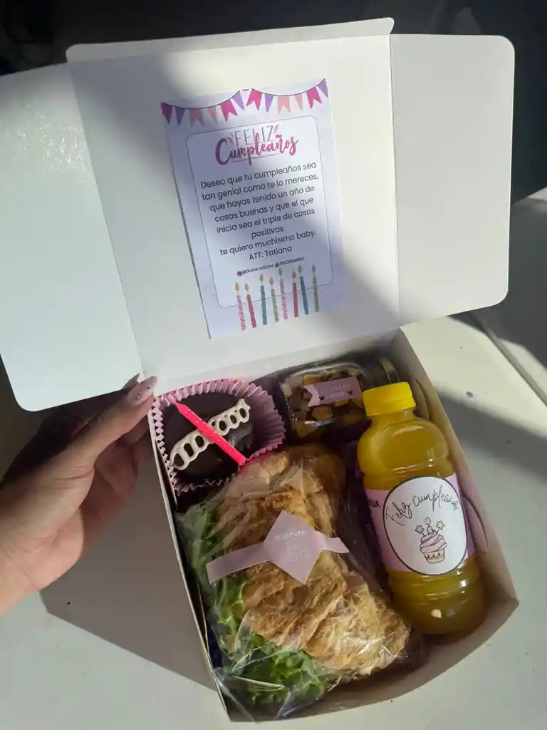 Caja Pequeña Croissant