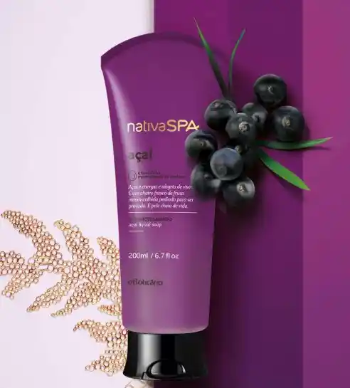 Kit Nativa Spa Acai Jabón Líquido + Oleo Oboticario
