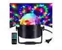 Proyector Bola Disco Luz Ritmica Remoto 7 Modos Luces