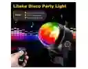 Proyector Bola Disco Luz Ritmica Remoto 7 Modos Luces