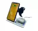 Base De Carga Inalambrica 3 En 1 Para Compatible Iphone
