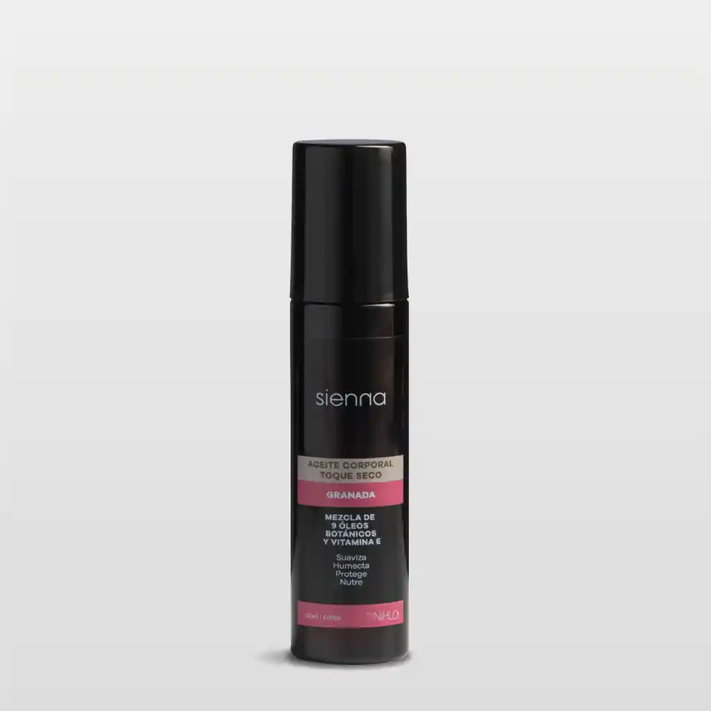Aceite Corporal Toque Seco Granada Sienna 150ml