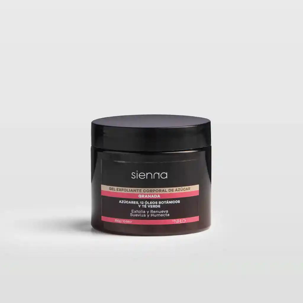 Gel Exfoliante Corporal De Azúcar Granada Sienna 300g