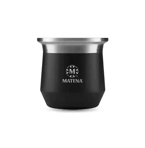 Mate Amazonas Negro Con Bombilla
