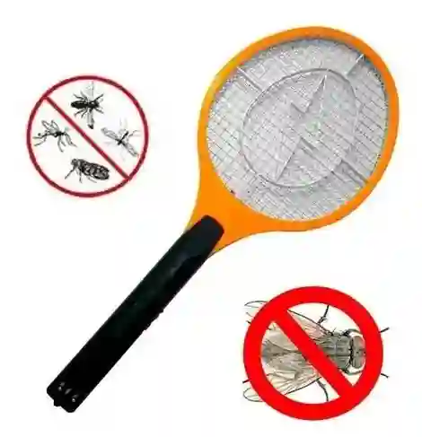 Raqueta Mata Zancudos Mosquitos Eléctrica Recargable