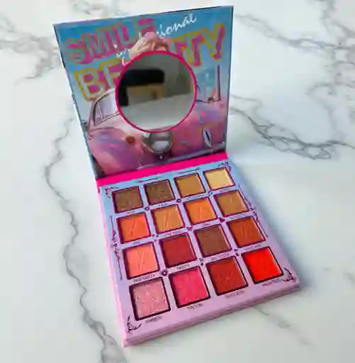 Paleta De Sombras Smile Beauty – Colores Que Enamoran