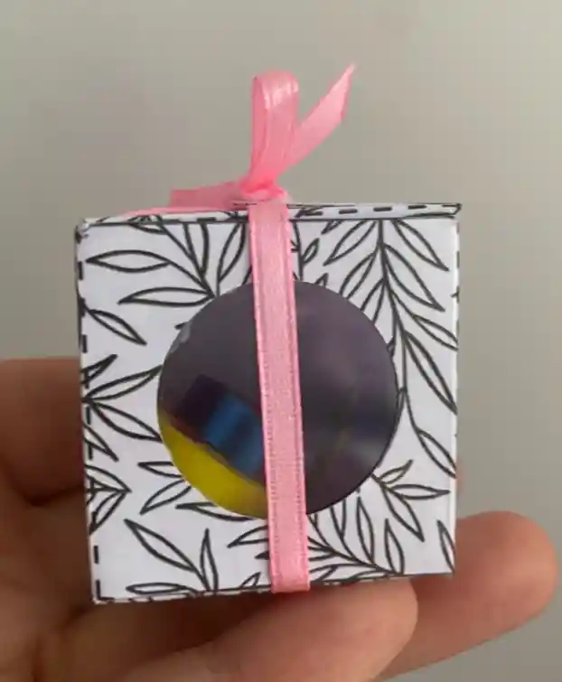 Cajita Mini De Borradores Para Regalo