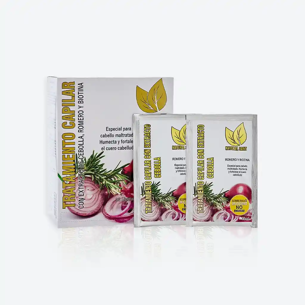 Tratamiento De Cebolla Romero Y Biotina