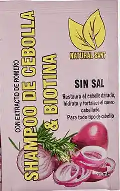 Shampoo De Cebolla, Romero Y Biotina (15ml) -1 Sobre