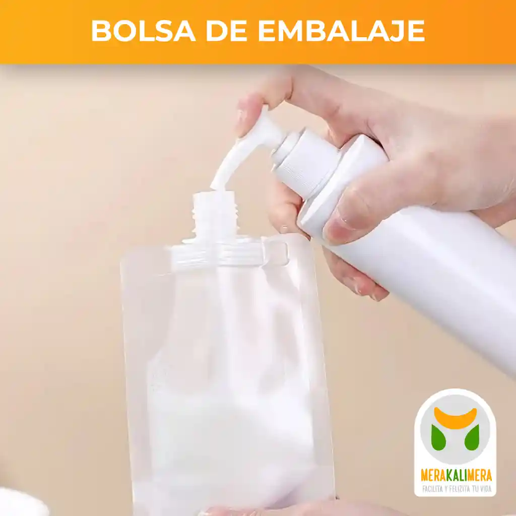 Bolsa De Viaje Plástica