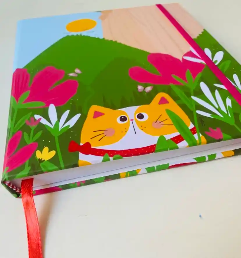 Agenda Bulletjournal Gato Montaña