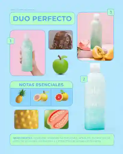 Shampoo Y Acondicionador 2 En 1 Olé Capilar