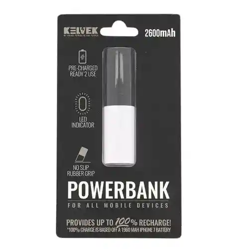 Power Bank 2600mah Kelvek