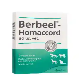Berbeel -homaccord Vet Caja X 5 Amp.