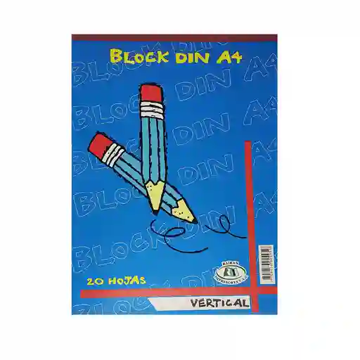 Block Rairan Din A4 Vertical