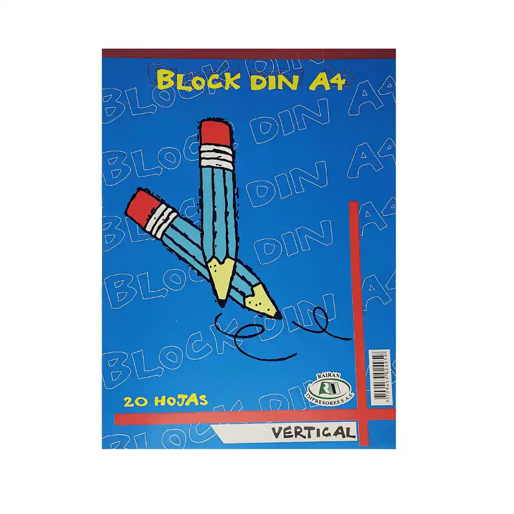 Block Rairan Din A4 Vertical