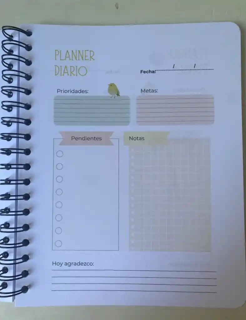 Agenda Aves Y Jardin