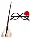 Kit Accesorios Harry Potter Varita, Gafas Fiesta Disfraz Halloween Niño Adulto