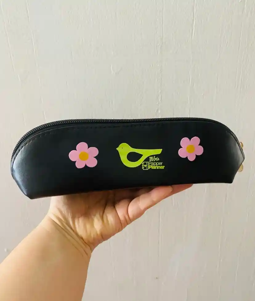 Cartuchera Bird Negra