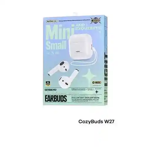 Audífonos Bluetooth Remax Cozybuds W27