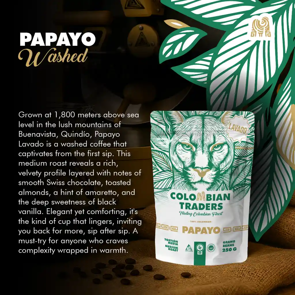 Papayo Lavado Grano 2,5kg