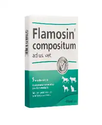 Flamosin Compositum Vet Caja X 5 Amp.