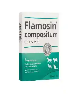 Flamosin Compositum Vet Caja X 5 Amp.