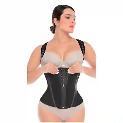 Nallz3ch- Chaleco Cinturilla De Avispa Color: Negro Talla: 2xl