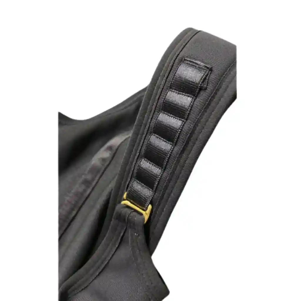 Nallz3ch- Chaleco Cinturilla De Avispa Color: Negro Talla: 2xl